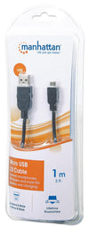 Cavo USB 2.0 Hi-Speed A maschio/Micro B maschio 1 m in Blister