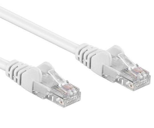 Cavo di rete Patch CCA Cat. 6 Bianco UTP 0,25 m