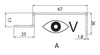 Staffe Montanti per Armadi I-CASE EP-2060BKT e I-CASE EP-2060GT