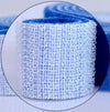 Rotolo di Feltro Adesivo Fermacavi Lunghezza 25 m Larghezza 10 mm Blu