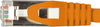 Cavo di rete Patch in CCA Schermato Cat. 6 Arancione F/UTP 1 m Bulk