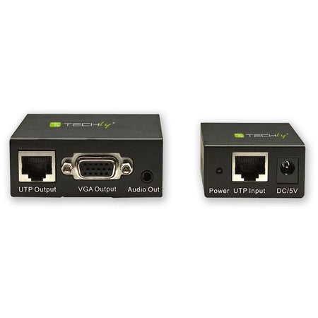 Amplificatore Extender VGA e Audio su Cavo di Rete