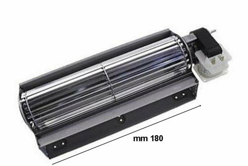 VENTOLA TANGENZIALE MOTORE DESTRO FORNO FRIGORIFERO STUFA PELLET DA CM 18 SP 303
