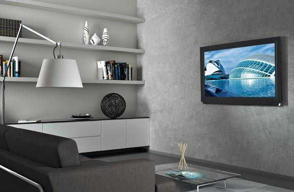Supporto a Muro Inclinabile per TV LED LCD 23-55'' Nero