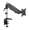 Supporto Tubolare a Gas da Scrivania per Monitor 15-27'' 360mm Nero