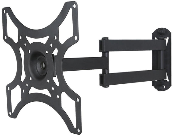 Supporto a Muro per TV LED LCD 19-37'' Full-Motion Nero
