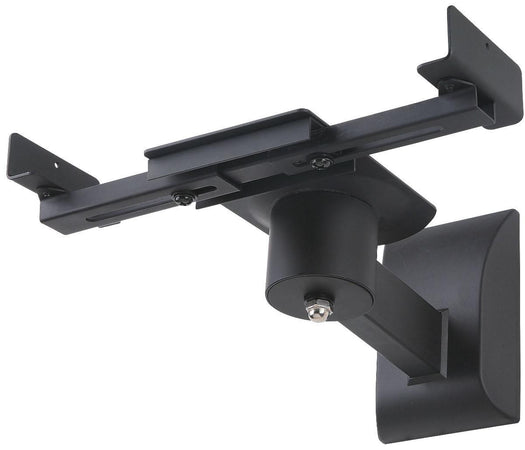 Coppia Staffe Speakers a Parete fino a 25kg Nero