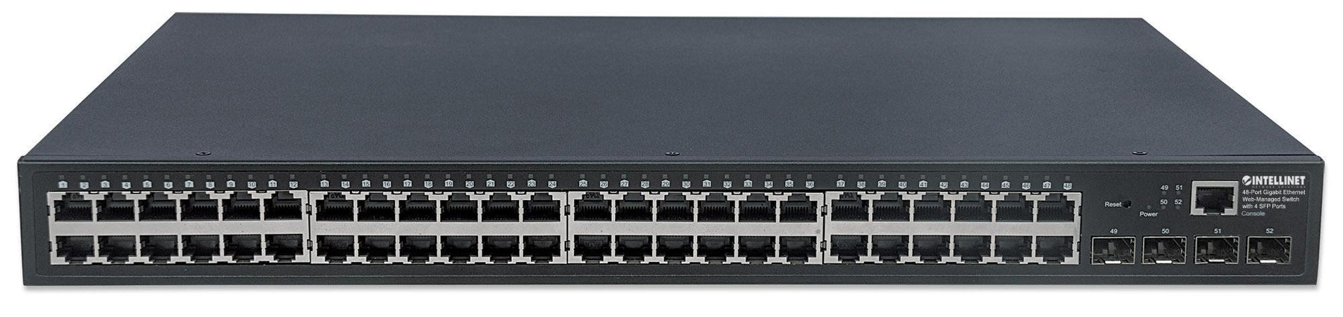 Switch Ethernet 48 Porte Gigabit Web-Managed con 4 porte SFP