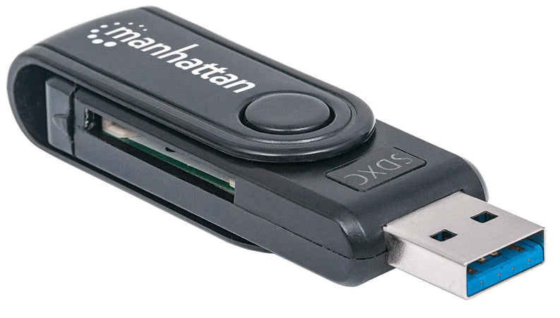 Mini Lettore/Scrittore di Card USB 3.0, 24 in 1 Nero
