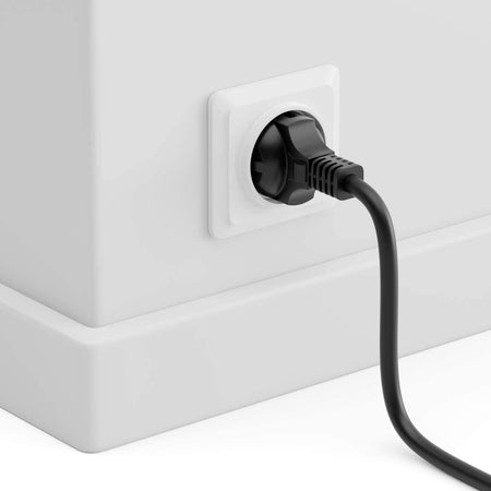 Cavo alimentazione C13 F a Schuko 1m Nero