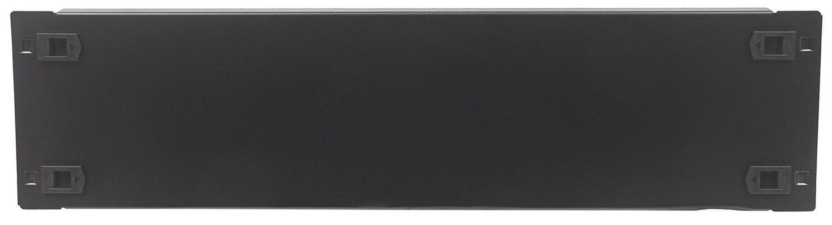 Pannello Cieco Toolless a Clip per Armadi Rack 19'' 3U Nero