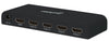 Splitter HDMI1.4 4K UHD 3D a 4 porte