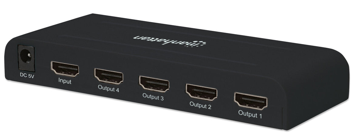 Splitter HDMI1.4 4K UHD 3D a 4 porte