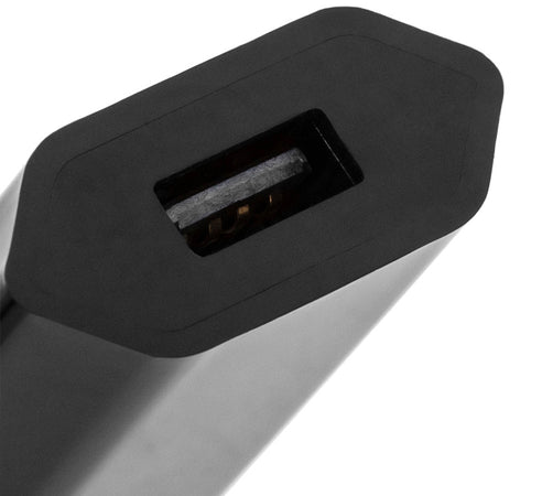 Caricatore USB 1A Compatto Spina Europea Nero