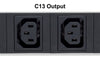 Multipresa intelligente per rack 19'' 8 porte