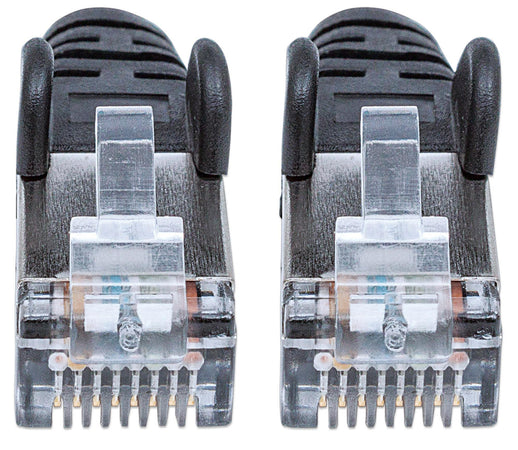 Cavo di rete Patch in rame Cat. 6A Nero SFTP 1 m