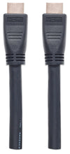 Cavo HDMI CL3 High Speed con Ethernet A/A M/M 10m Nero