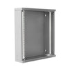 Armadio Rack 19'' Flat a muro p.30cm 6 unità sezione unica Grigio