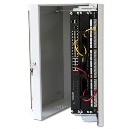 Armadio a muro 19'' 8 Unit&agrave Grigio