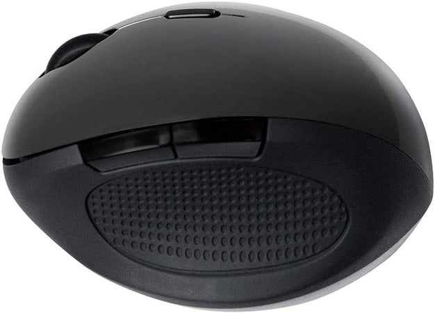 Mouse Ottico Ergonomico Wireless 1600dpi Nero