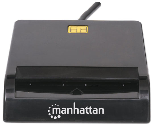 Lettore/Scrittore di Smart Card USB Compatto Nero