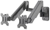Staffa a Muro con Molla a Gas per due Monitor 17-32''