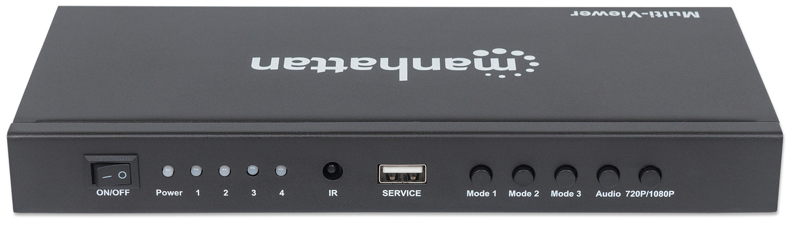 Switch Multiviewer HDMI 4 porte 1080p