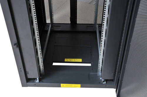 Armadio NetRack 19'' 600x1000 42 Unità Ventilato Nero da Assemblare