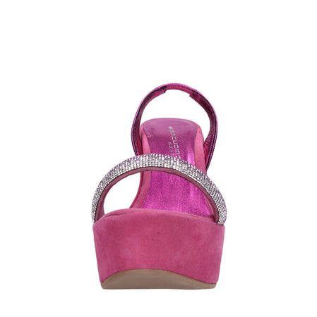 EDDI CUOMO Scarpe con Tacco Fucsia da donna