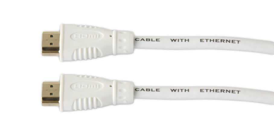 Cavo High Speed HDMI&trade con Ethernet 0.5 metri Bianco