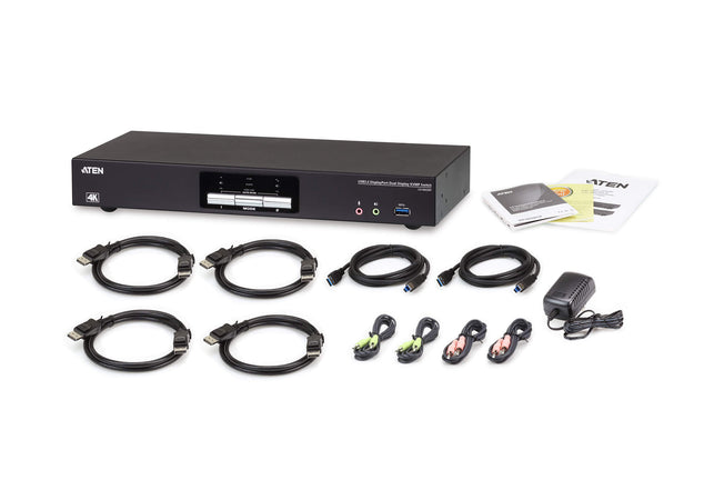 Switch KVMP Schermo Doppio USB3.0 4K DisplayPort 2 porte, CS1942DP