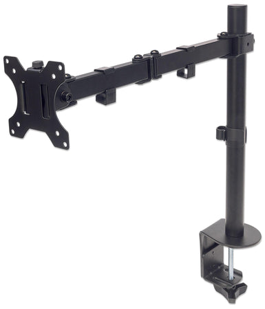 Supporto da Scrivania per Monitor 13-32'' Doppio Snodo di Regolazione