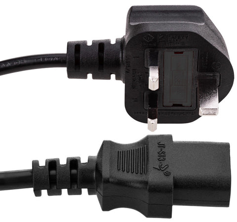 Cavo di Alimentazione Maschio UK a C13 (IEC 60320)