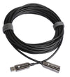 Cavo Ottico Attivo USB 3.0 SuperSpeed Active Optical Cable USB A M/F 100m Nero