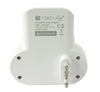 Adattatore Presa bipasso/Schuko 2 USB 1A con porta telefono