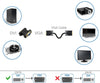 Adattatore Video Analogico DVI-I Maschio a VGA Femmina
