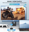 Switch HDMI 2 porte Bidirezionale 4K 60Hz