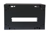 Armadio Rack 19'' a muro 6 unità sezione unica prof. 600mm Nero