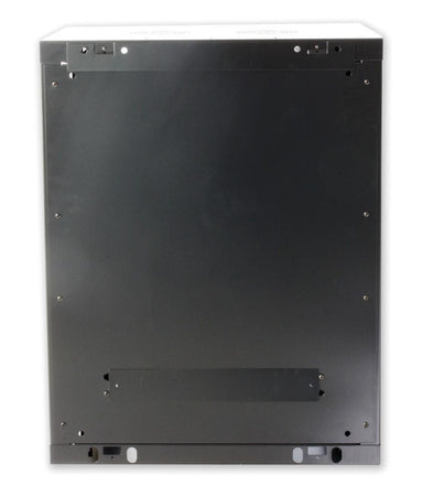 Armadio Rack 19'' a muro 15 unit&agrave sezione unica prof. 450mm Nero