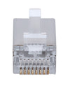 Confezione 100 Plug modulari RJ45 passanti Cat5e FastCrimp