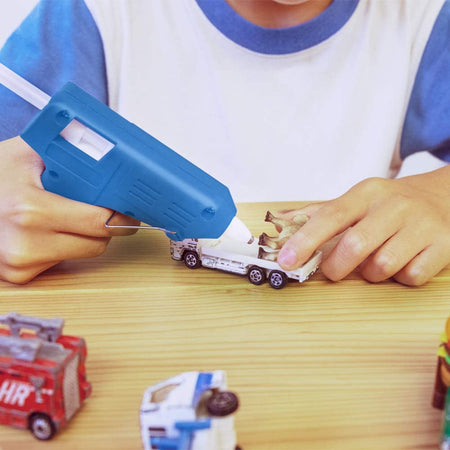 Mini pistola per Colla a Caldo, 10W, blu