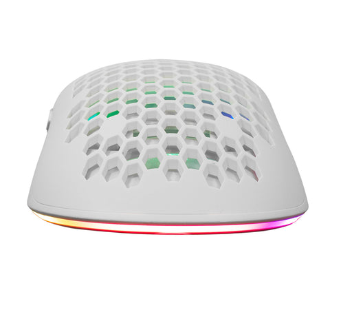 Gaming Mouse Galahad RGB 6400 6D dpi bianco