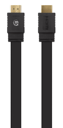 Cavo HDMI High Speed With Ethernet Piatto 10m nero