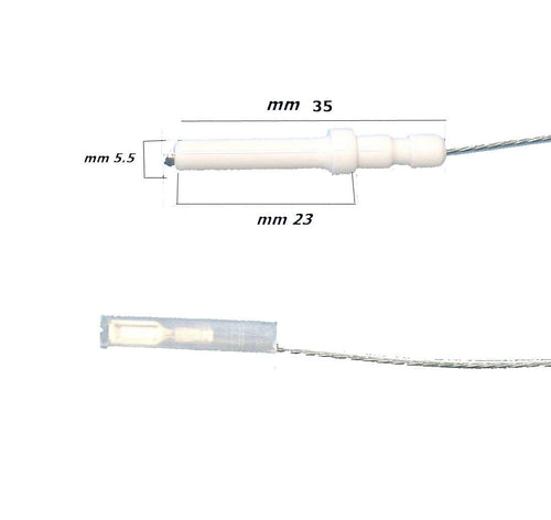CANDELA DI ACCENSIONE CUCINA A GAS ADATTA ARISTON INDESIT HOT POINT H 3625 *36.2