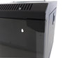 Armadio Rack 10'' a Muro 6 Unità Pannelli Asportabili Nero