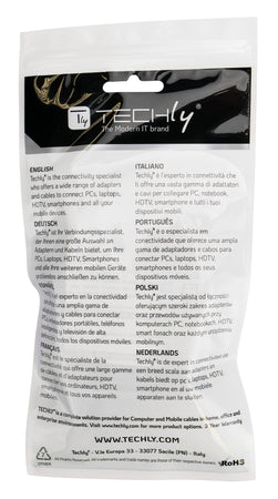 Caricabatterie Alimentatore Micro USB 5V 1A per Smartphone Tablet Nero