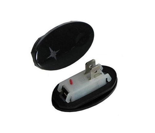 PULSANTE ACCENSIONE PIANO COTTURA IGNIS WHIRLPOOL 481227618335 OVALE PC514