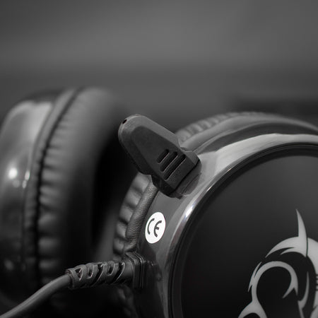 Cuffia Gaming Stereo con Microfono con Illuminazione LED in 7 Colori MARGAY