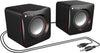 Set Altoparlanti Multimediali per Notebook e PC USB 2.0 e Jack 3,5 mm