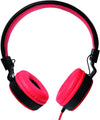Cuffie Stereo Eleganti e Pieghevoli Alta Qualità e Comfort Elevato Rosso